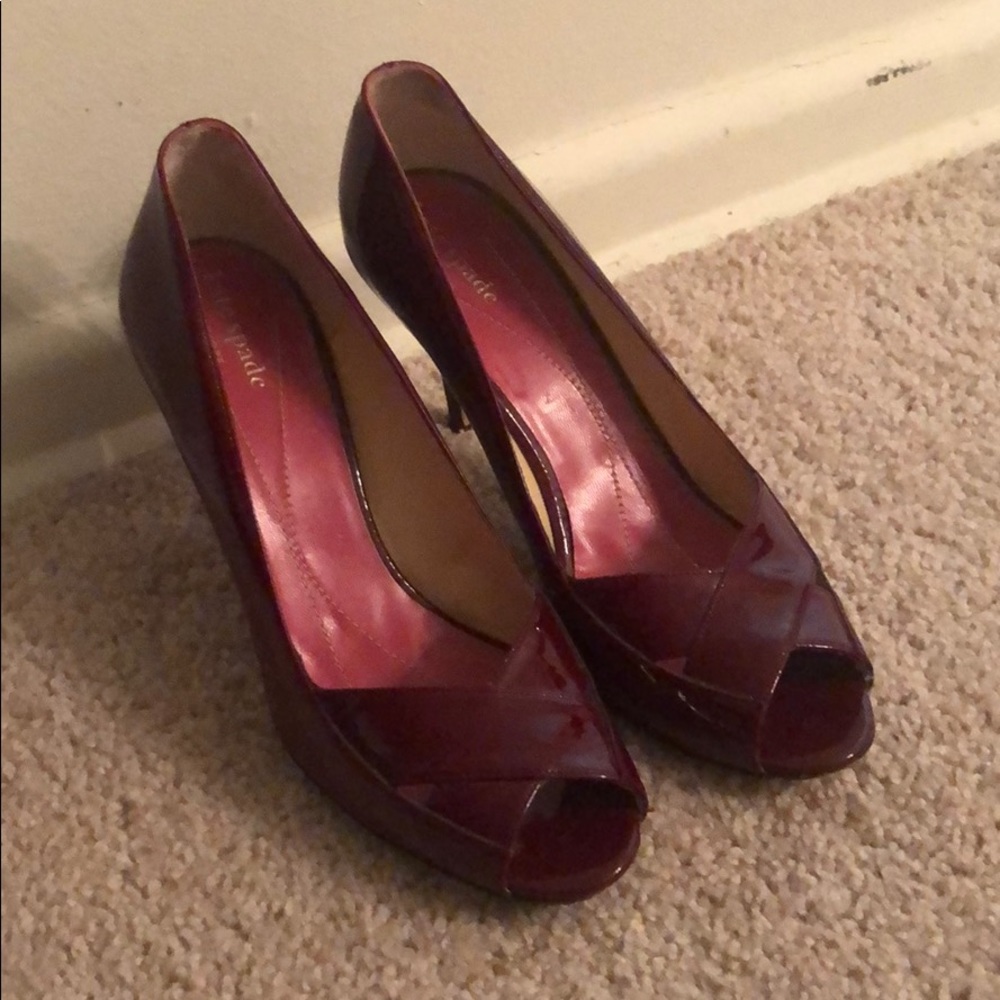 Kate Spade patent leather heels - EUC!